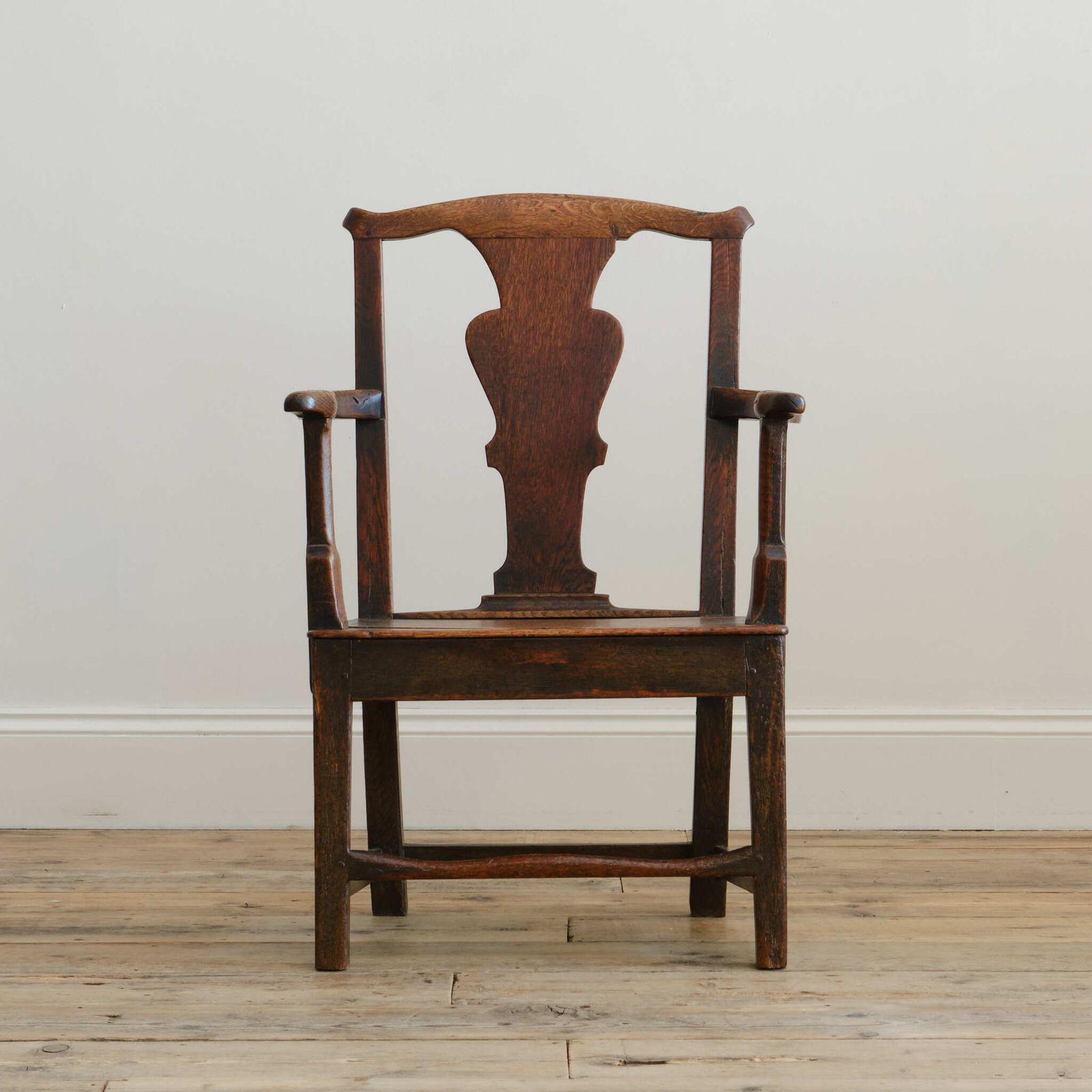 Georgian Oak Armchair