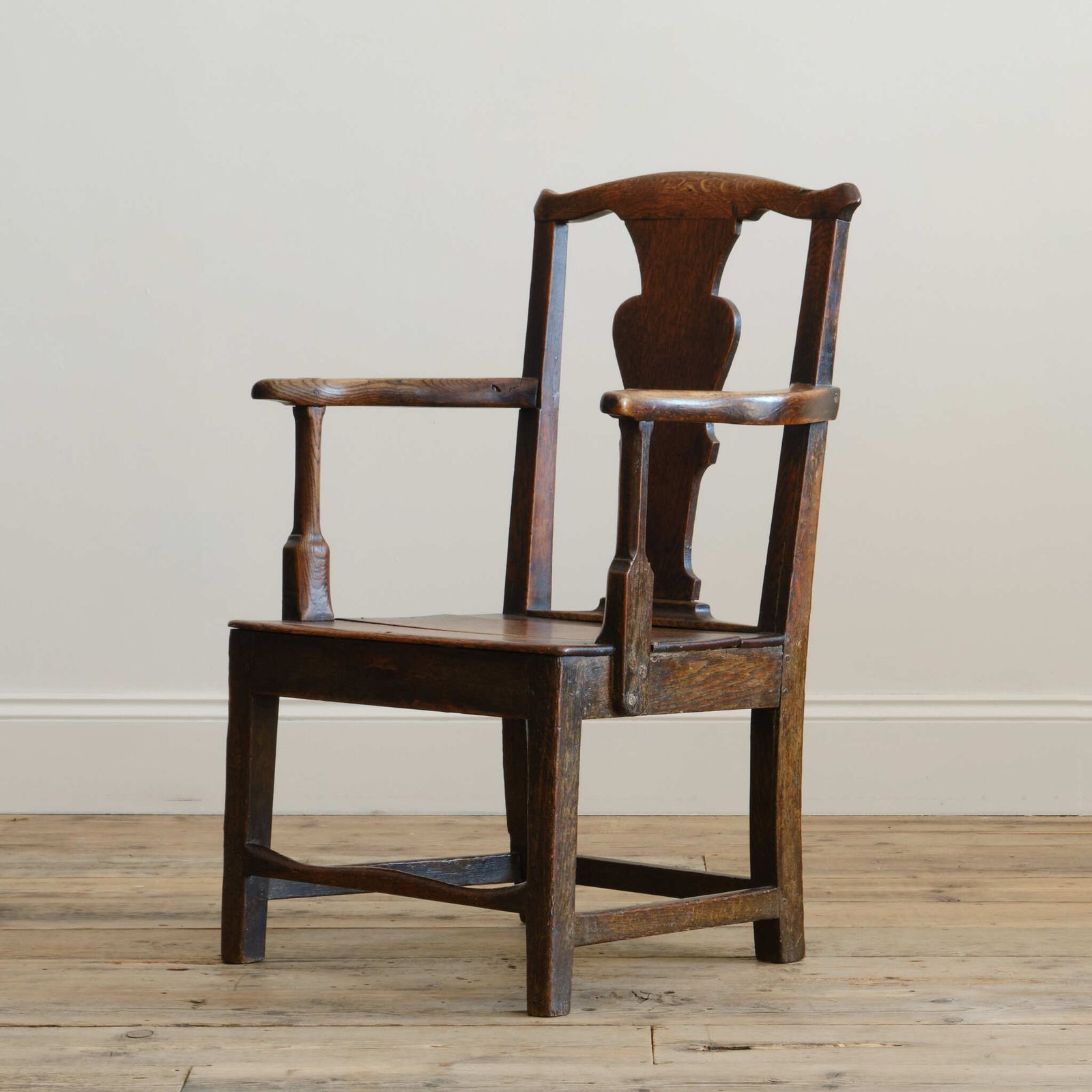 Furniture Georgian Oak Armchair photo