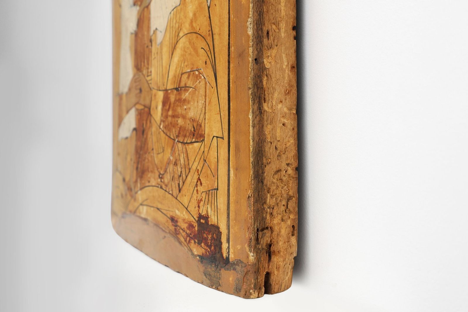 Icon Of The Virgin Of Tenderness (Eleousa), 19th Century, Painting On Wood photo Art