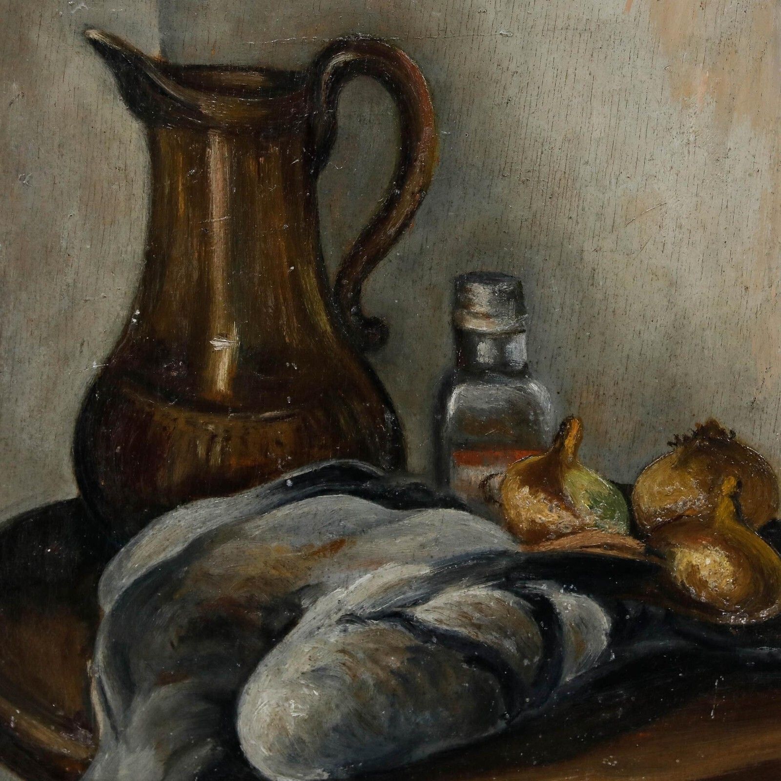 Maurice Mourlot (1906 1983) 20th Century Oil, Still Life With Pigeon photo Art