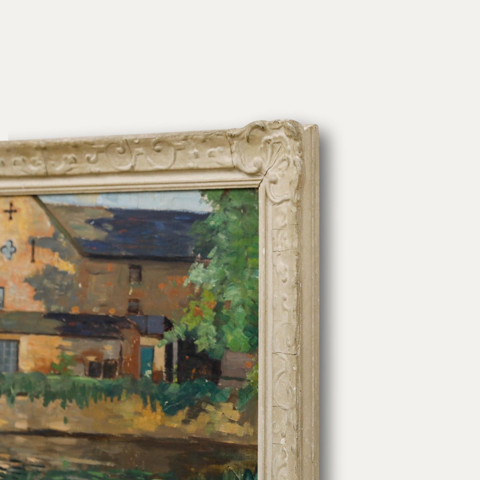 Charles Aird Early 20th Century Oil, Mill By The River photo 350.0