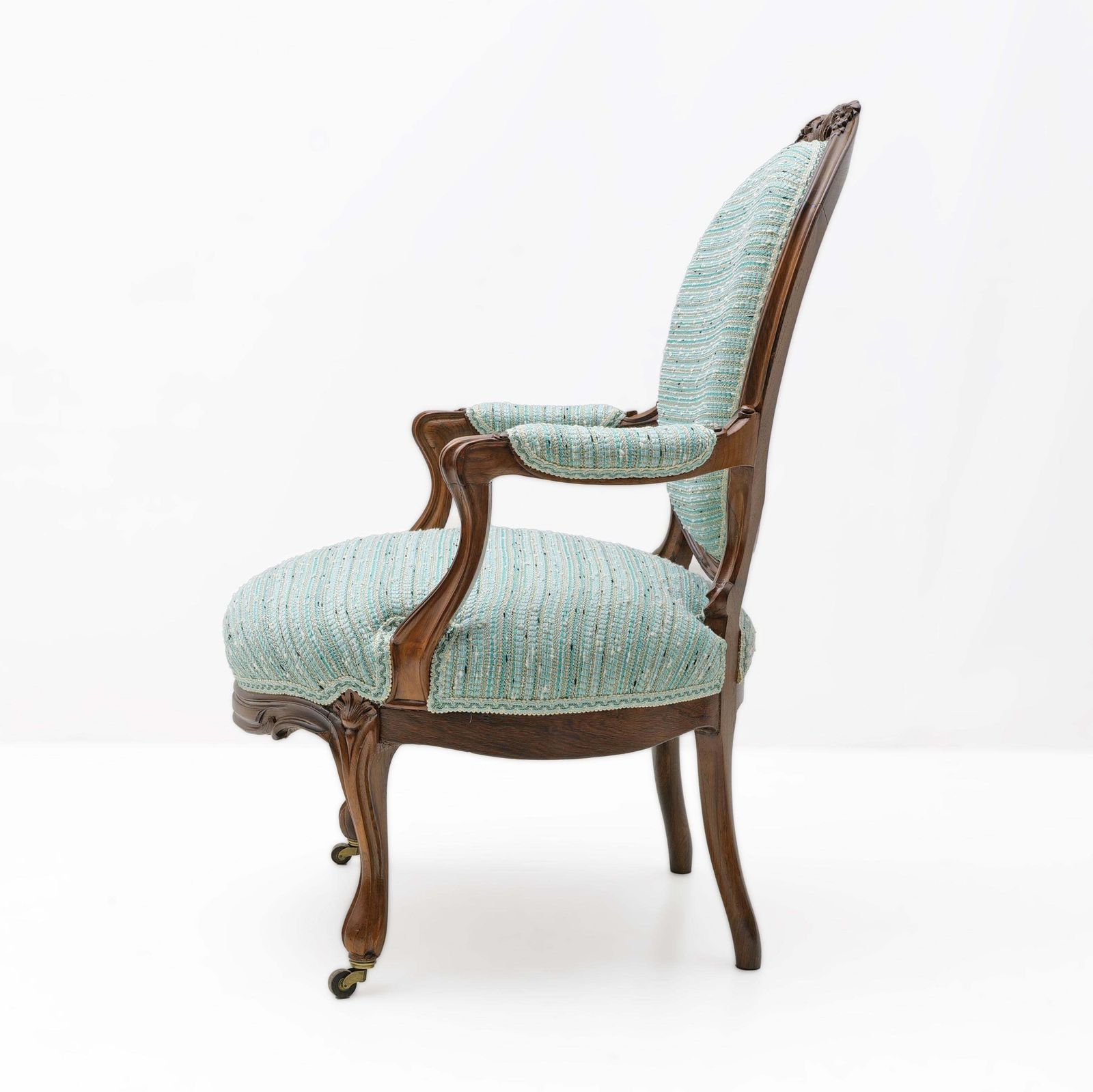 Pair Of French Louis Philippe Style Armchairs, 19th Century photo buy