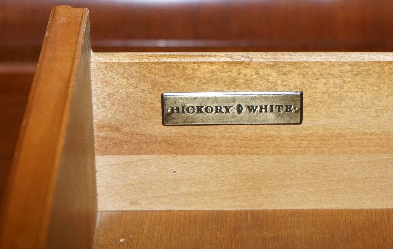 Furniture American Hickory White Genesis Biedermeier Dresser Sideboard Bank Of Drawers photo