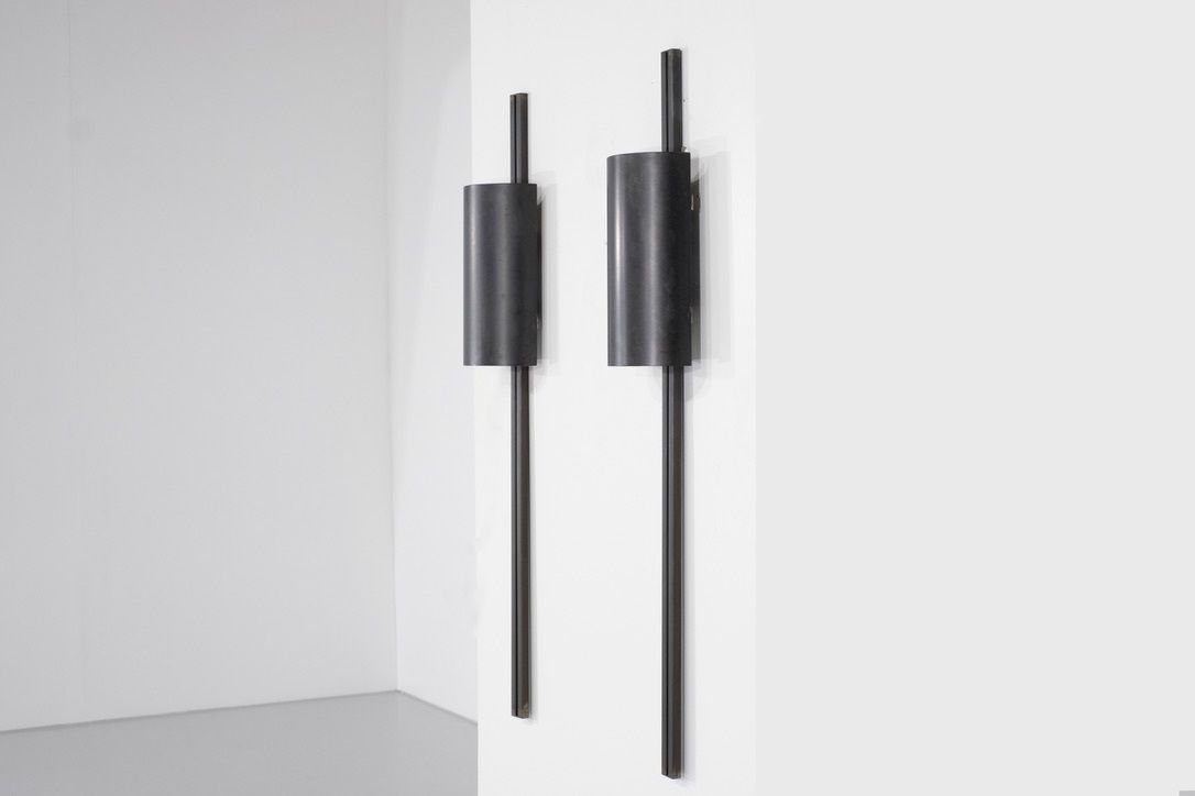 Pair Of Wall Light " Monza " By Franck Robichez For Dritsh, Paris 1990s. photo vintage