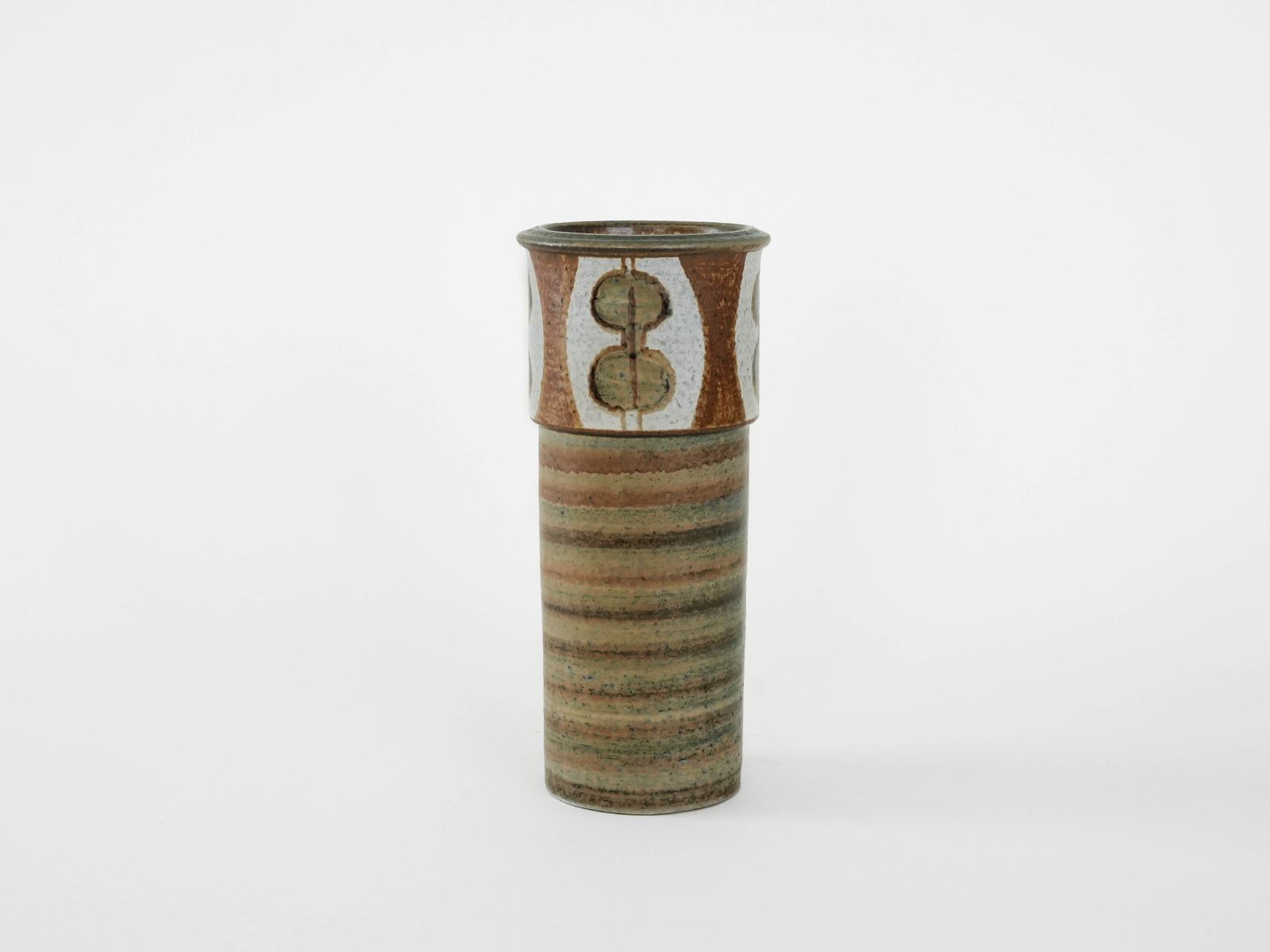Ceramic Vase, Danish Design, 1960s, Manufacturer: Søholm, Designer: Svend åage Jensen photo for sale