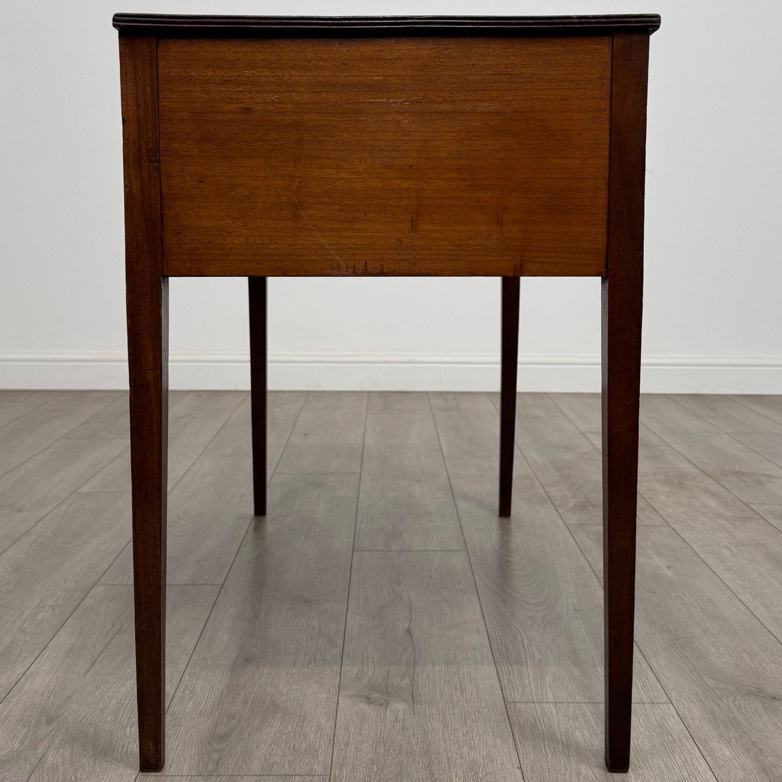 Antique 18th Century Good Quality Writing Table In Mahogany photo for sale