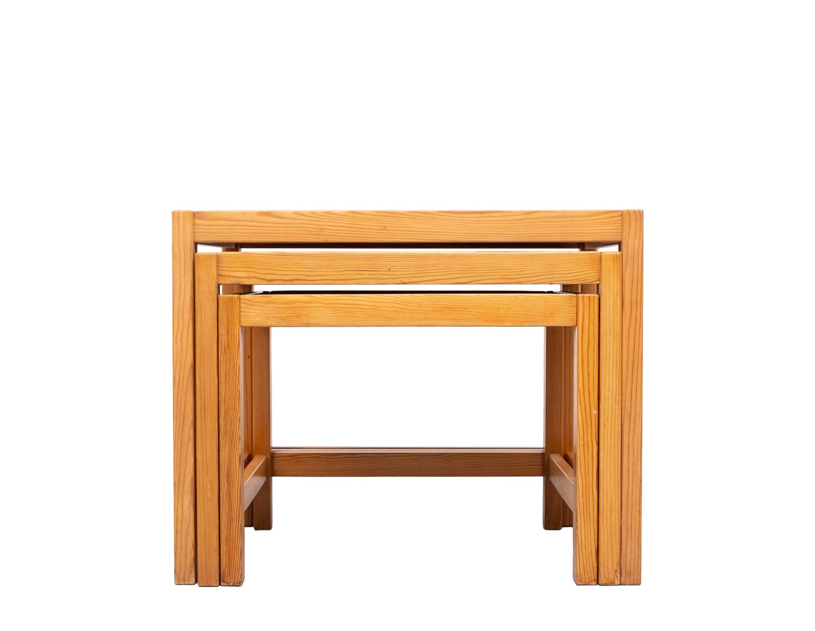 Massief Grenen Bijzettafels – Ontwerp Kurt østervig, Ca. Jaren 1960, Denemarken photo furniture