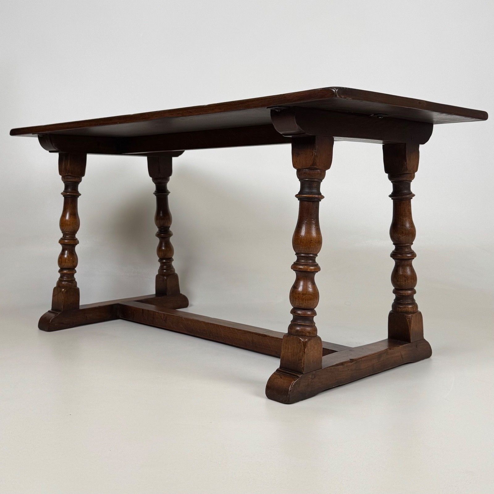 Antique 20th Century Good Quality Oak Coffee Table photo furniture