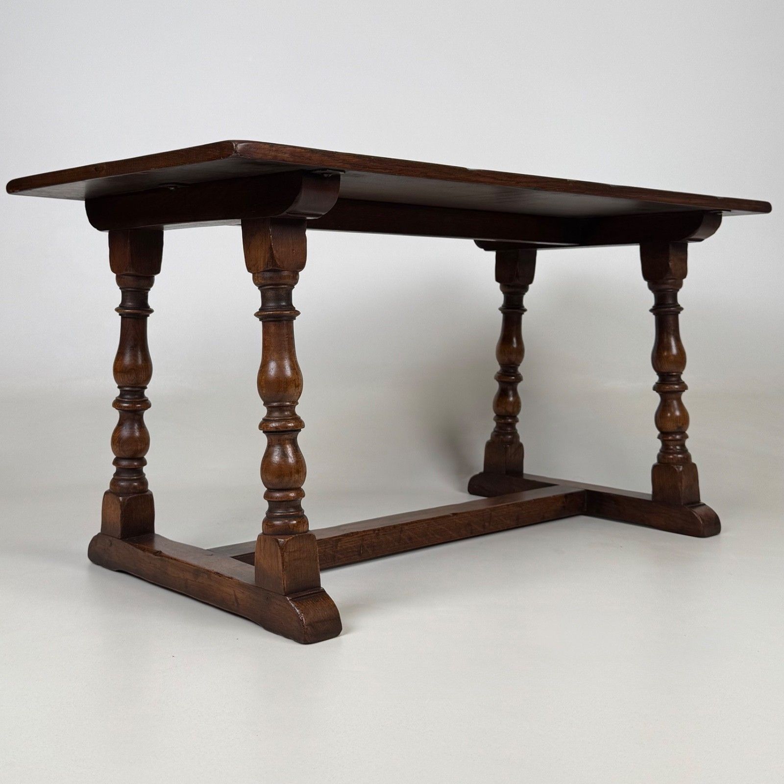 Antique 20th Century Good Quality Oak Coffee Table photo Furniture