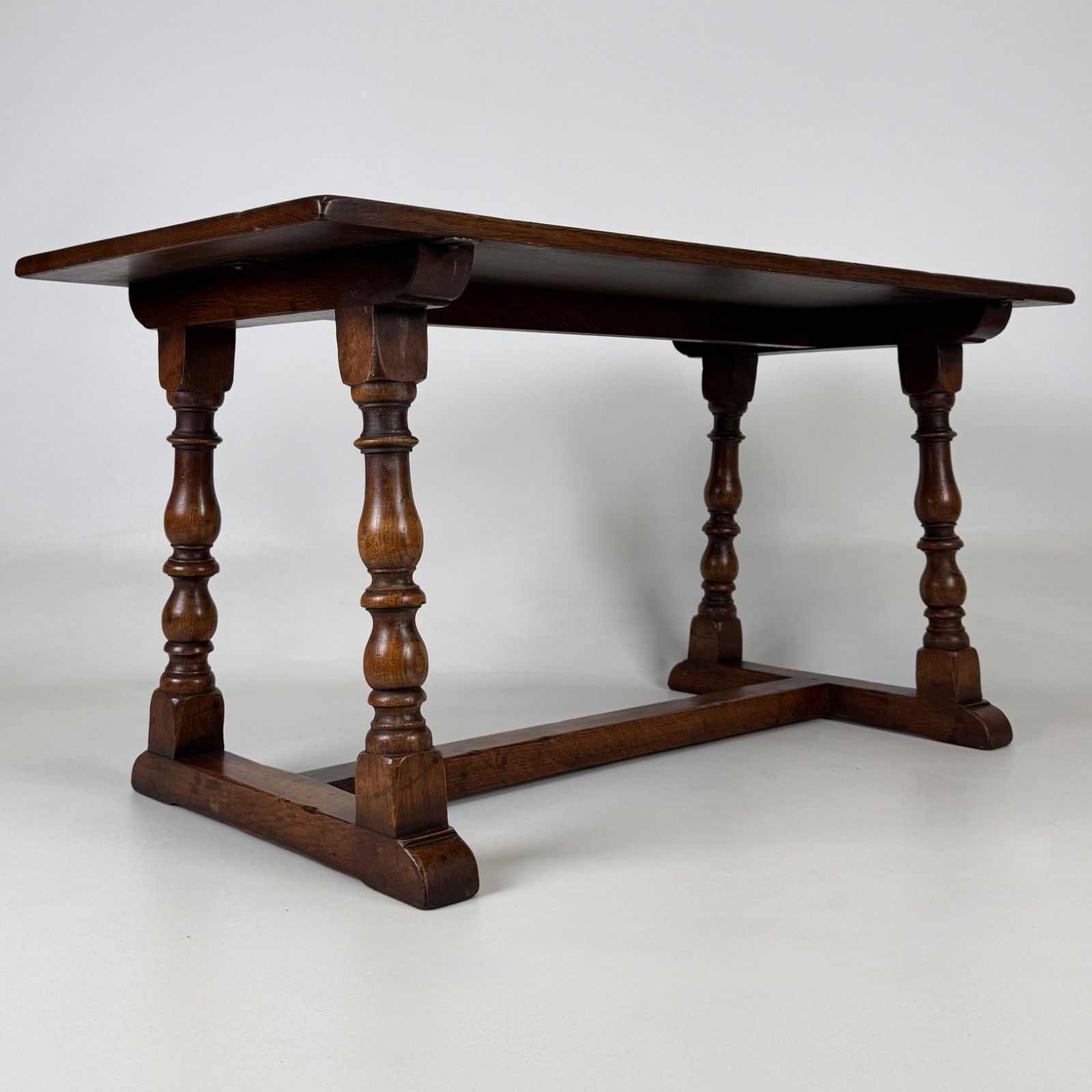Antique 20th Century Good Quality Oak Coffee Table photo vintage