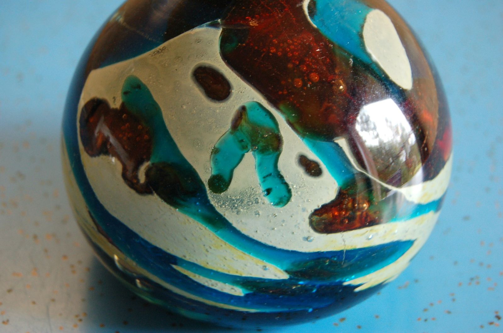 Mdina Glass Paperweight / Doorstop photo for sale
