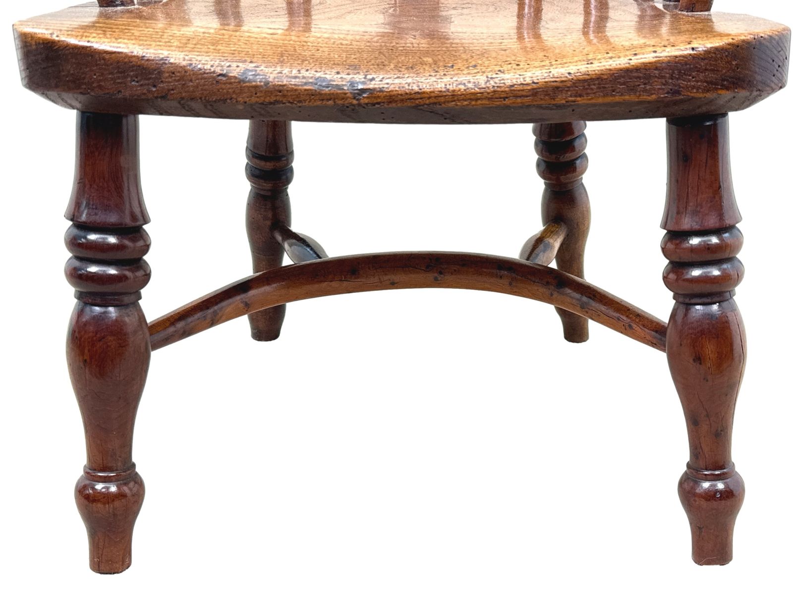 Yew Wood Antique Childs Windsor Armchair (England, Circa 1820) photo furniture