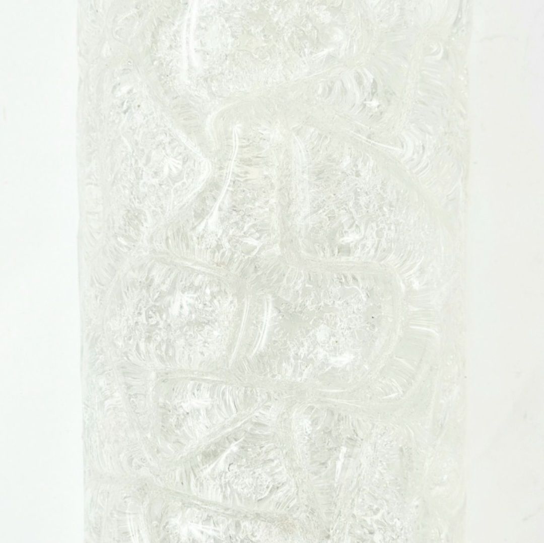 Large Mid Century Murano Glass Tubular Wall Light From Hillebrand, Germany, 1970s photo Lighting
