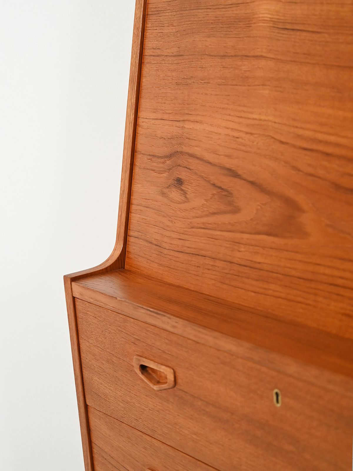 Scandinavische Secretaire Met Verborgen Spiegel, Ca. Jaren 1960 photo buy