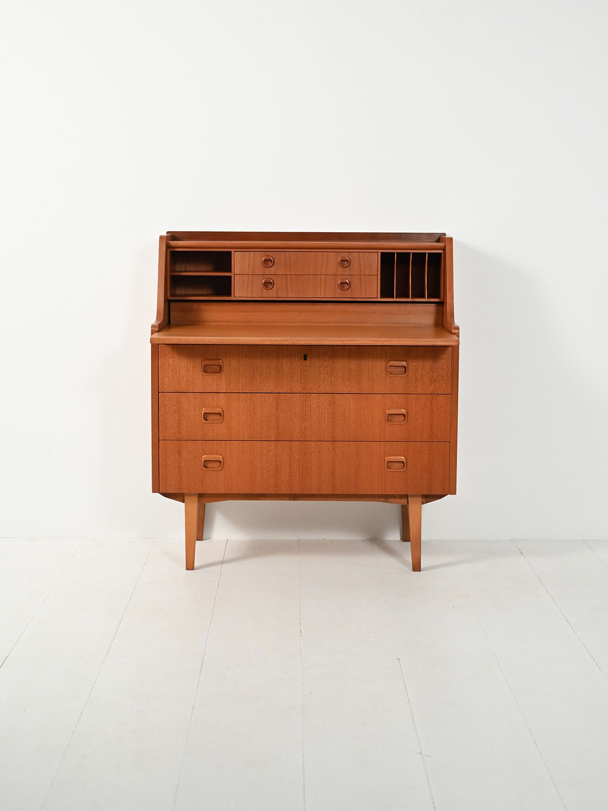 Scandinavian Secretary From The 1960s With A Pull Out Top photo furniture