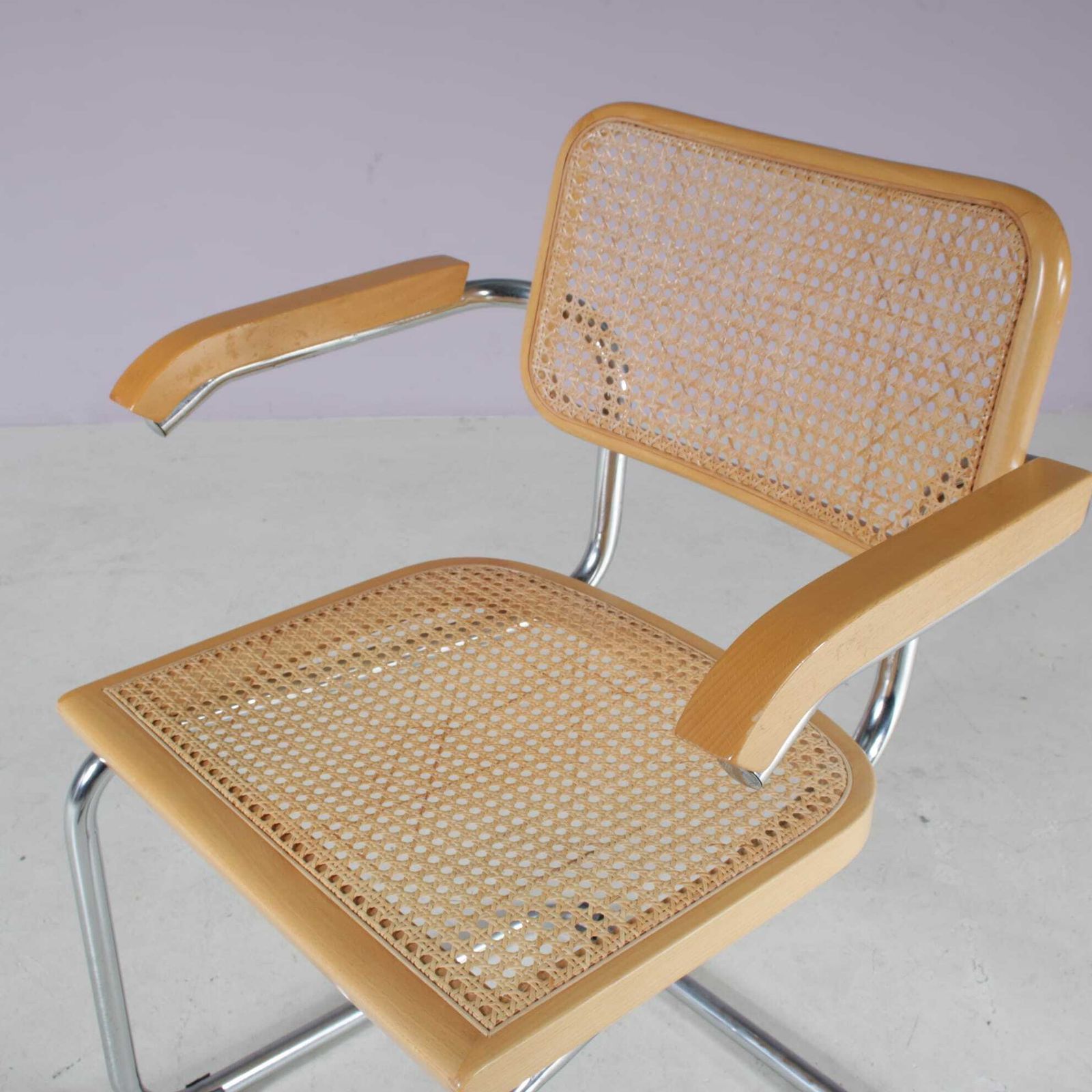 1970s “Cesca” Chair With Amrests From Italy photo furniture