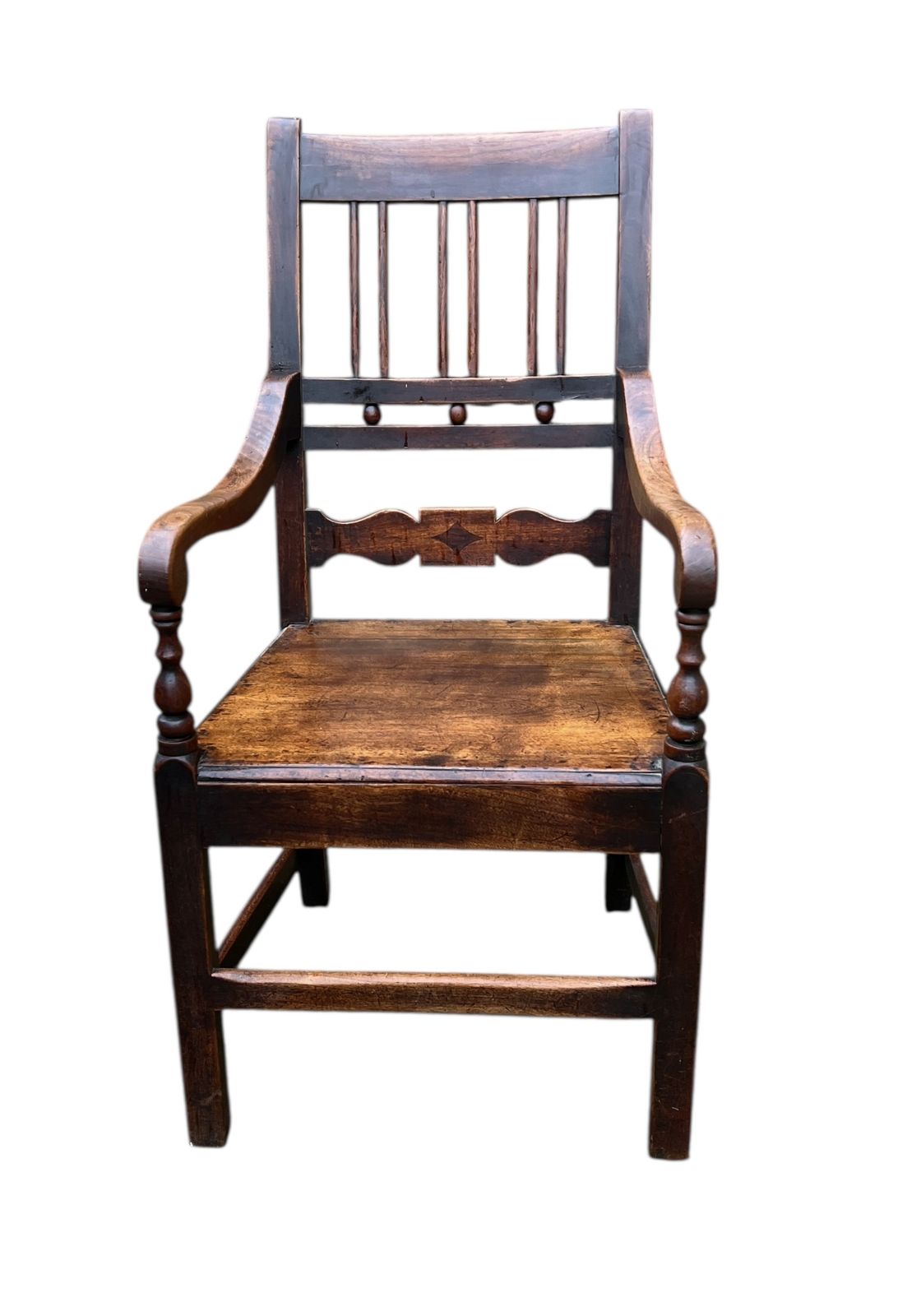 Early 19th C Period Carver Armchair photo 360.0