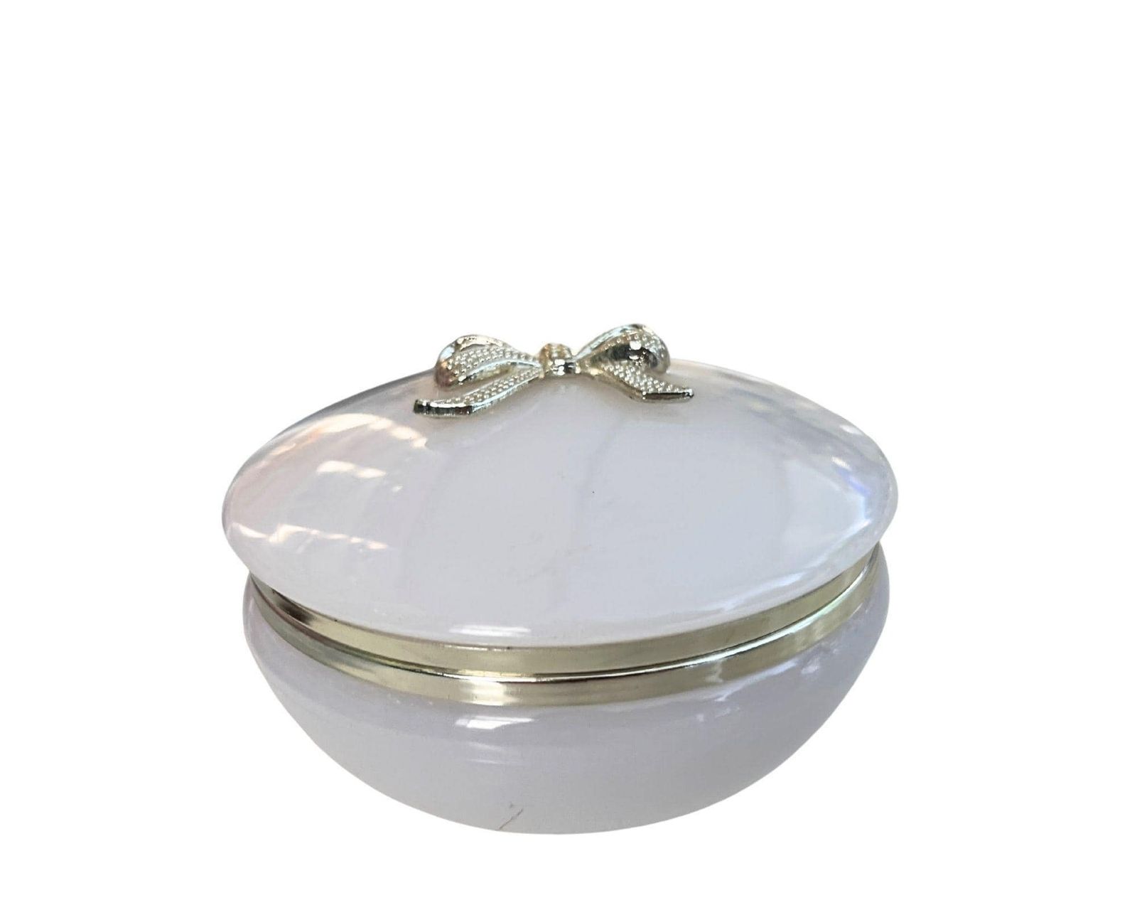 Acryl Sieradendoosje Met Strik | Roze Goud Jaren 1970 photo buy
