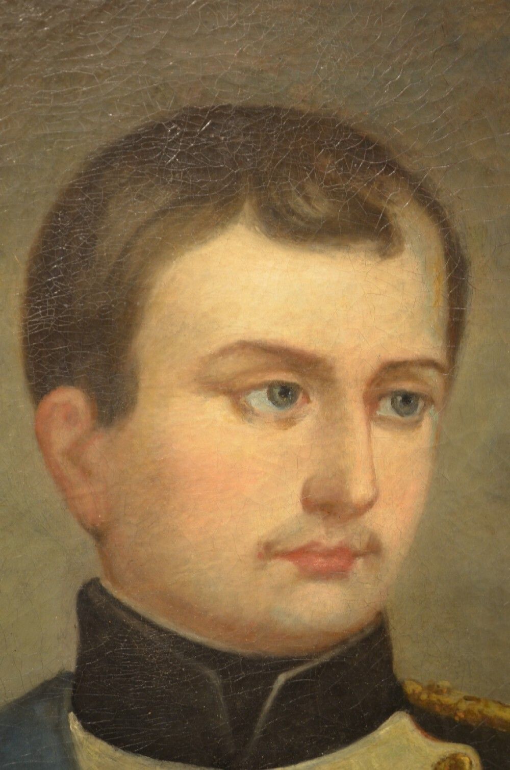 Rare Early Portrait Of Napoleon By Stephanus Chiantor Dated 1803 photo vintage