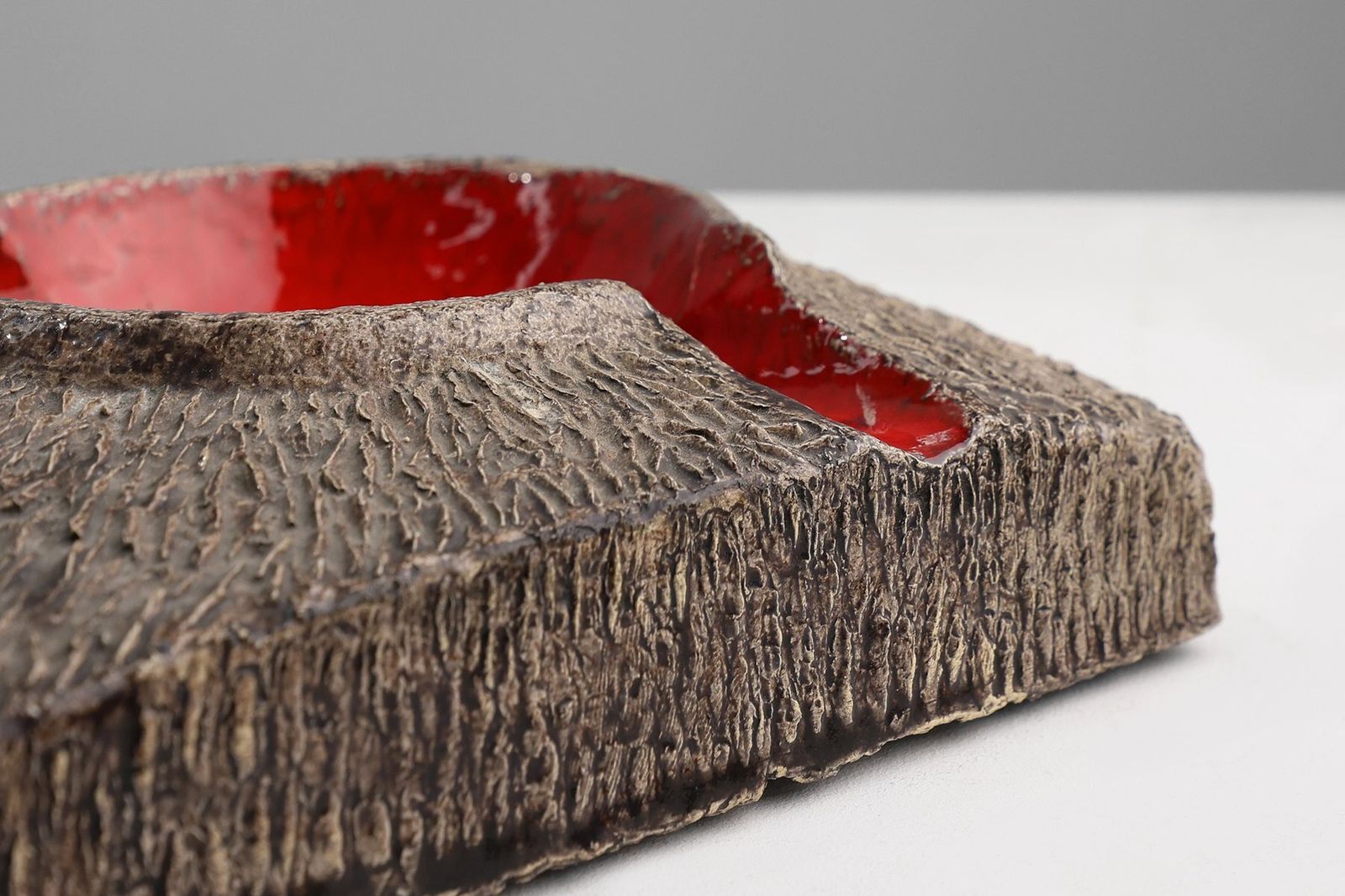 Mid Century Ceramic Ashtray From Jan Van Erp, The Netherlands, 1970s photo vinterior