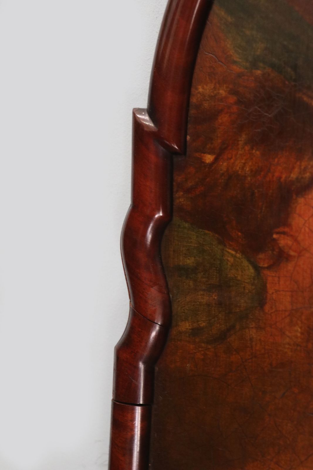 A Truly Wonderful & Certainly Unusual 19th Century Mahogany Framed Wall Mirror. photo buy