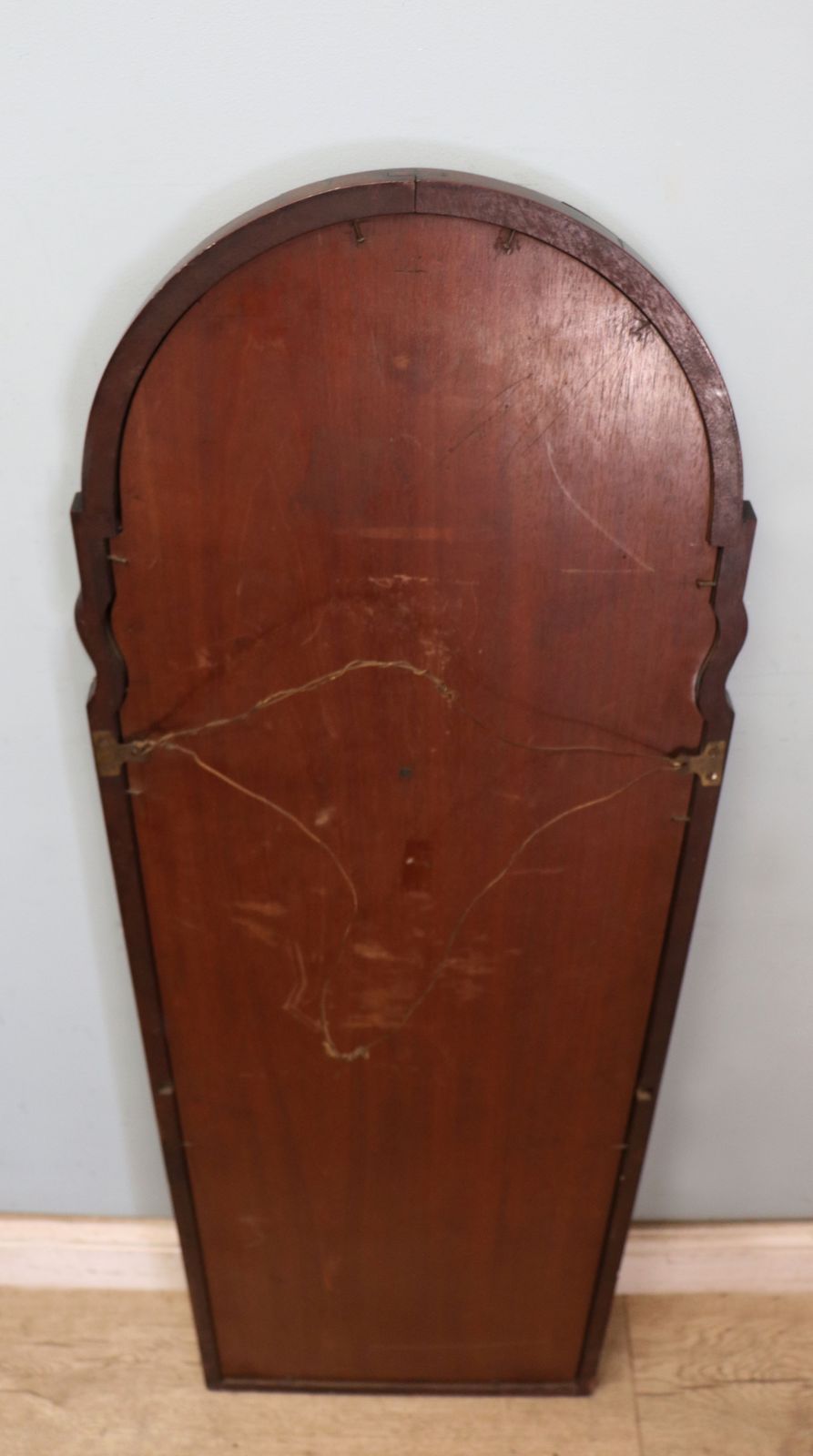 photo furniture A Truly Wonderful & Certainly Unusual 19th Century Mahogany Framed Wall Mirror.