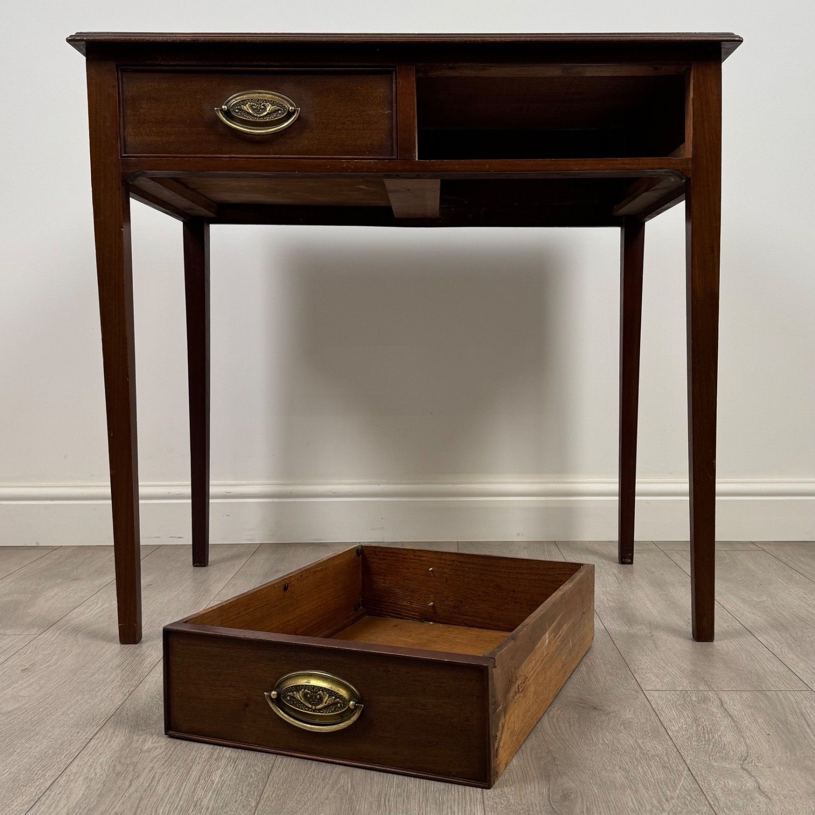 photo for sale Antique 18th Century Fine Quality Writing Table In Mahogany