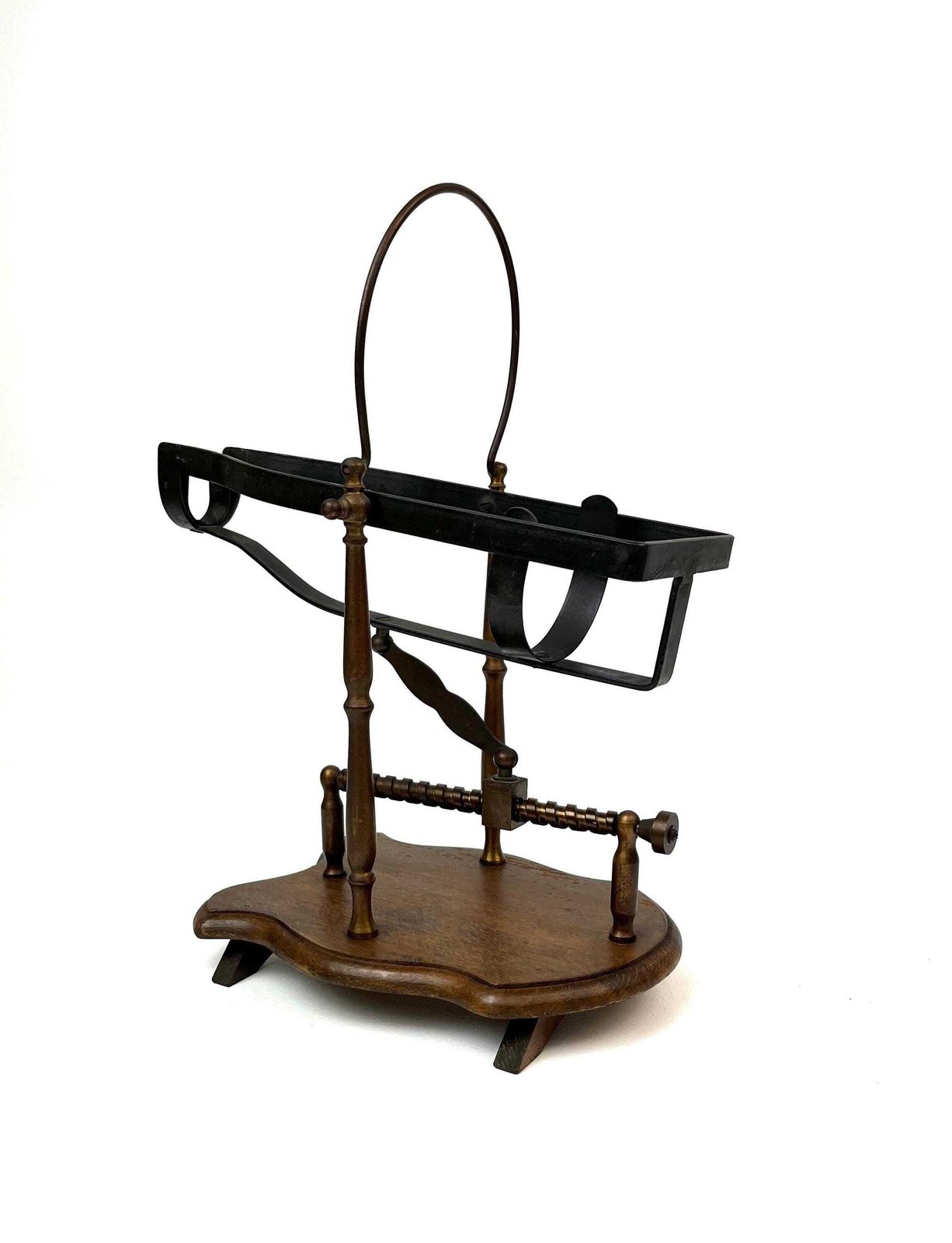 Rare Antique Mechanical Wine Cradle Decanter France About 1900 Home Bar photo buy