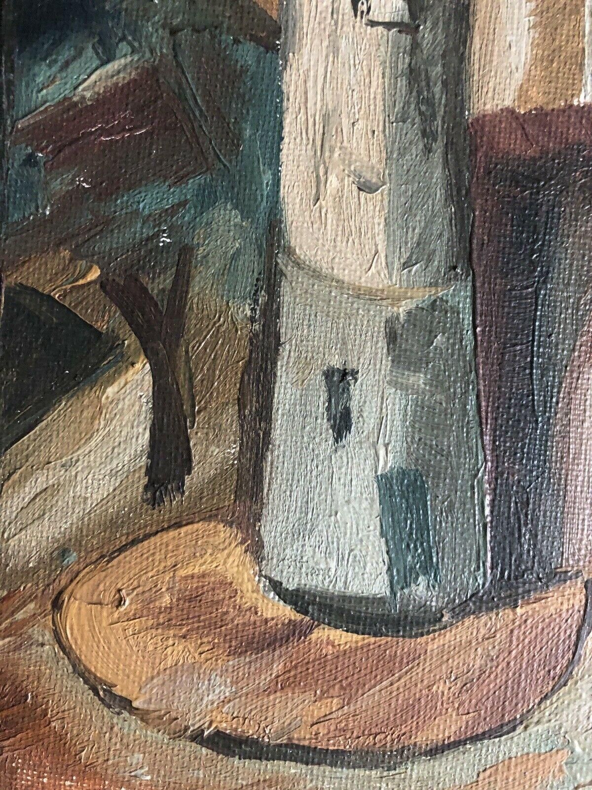 Unknown Fernand Audet Signed French Post Impressionist Oil   The City Gates Mid 20th Century photo Art