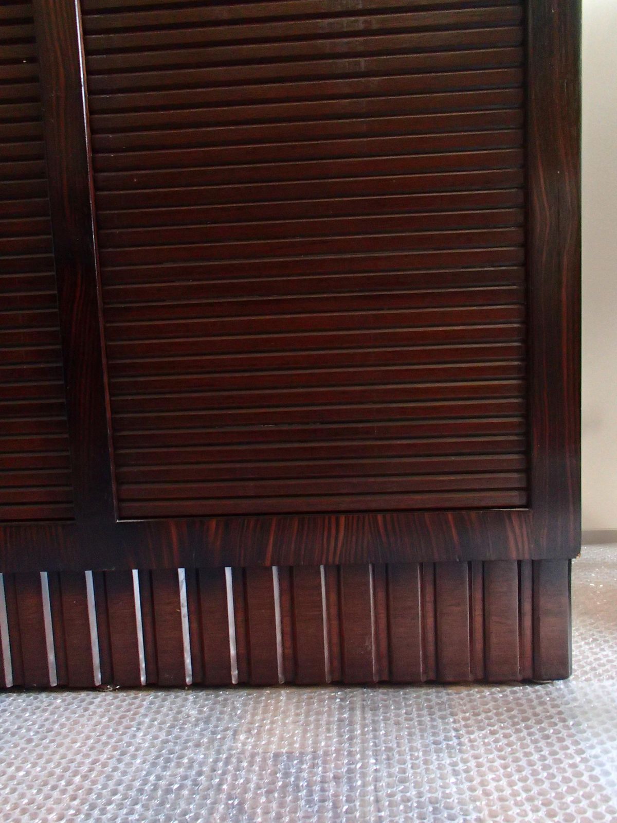 Furniture Art Deco Cabinet With 27 Big And 4 Small Drawers Oak With Ebene De Macassar photo