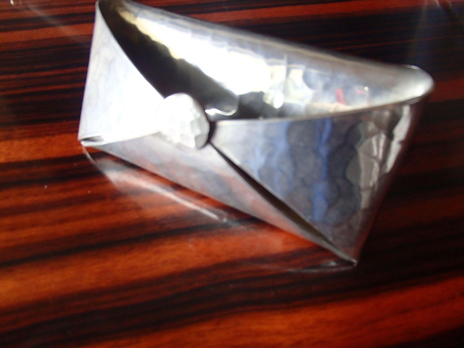 Modern Desk Set Of Pewter For Letters And Visit Cards By Jean Goardere photo 1427.0