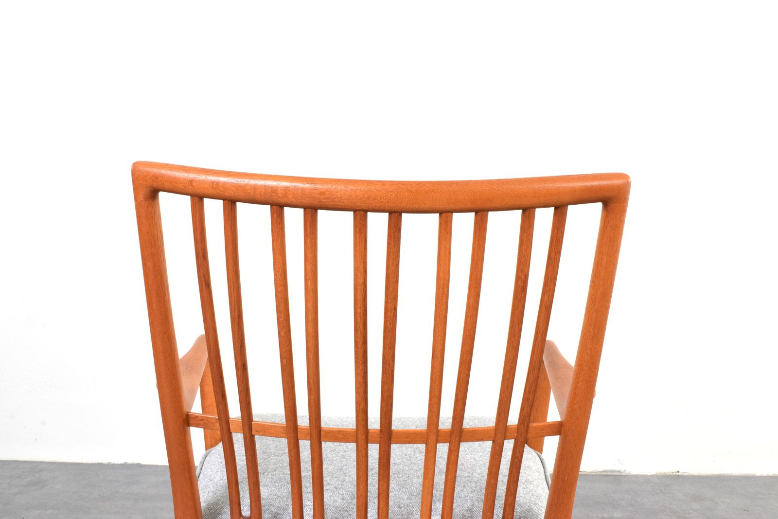 photo vintage Oak Ml33 Rocking Chair By Hans J. Wegner For A/S Mikael Laursen, 1950s