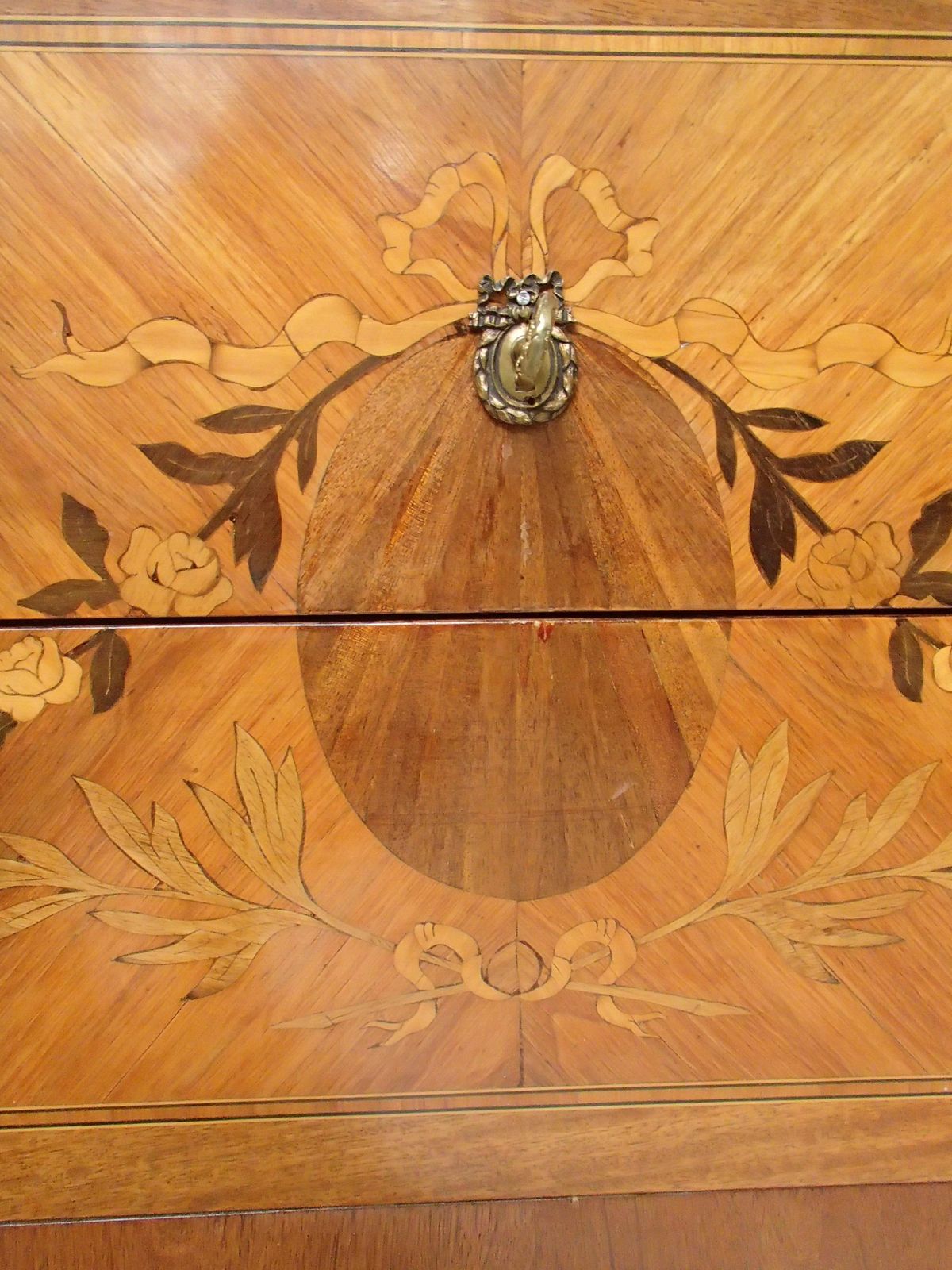 19th Century Chest Of Drawers Louis XVI Style By Mercier Freres, Paris photo vintage
