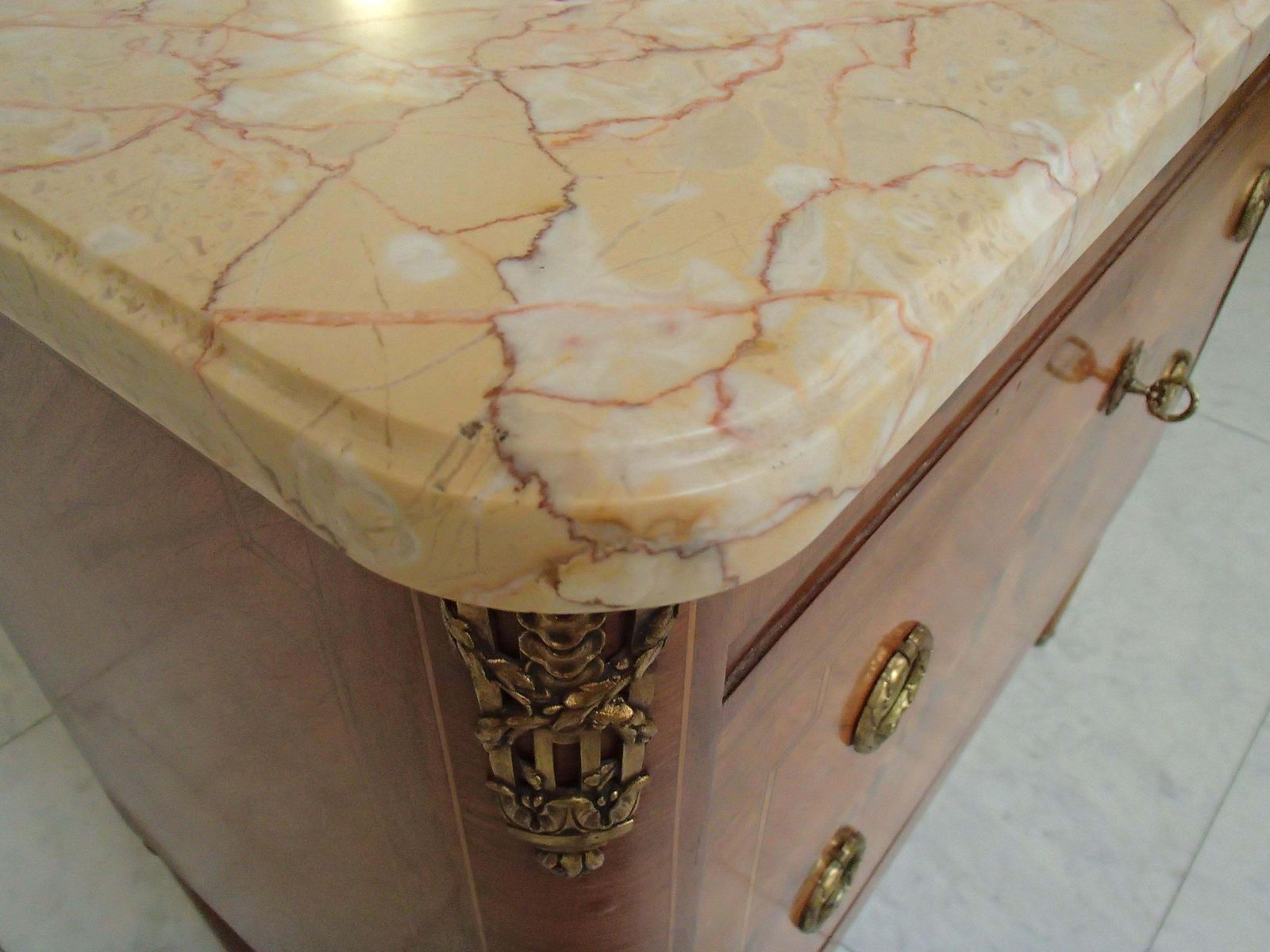 photo for sale 19th Century Chest Of Drawers Louis XVI Style By Mercier Freres, Paris