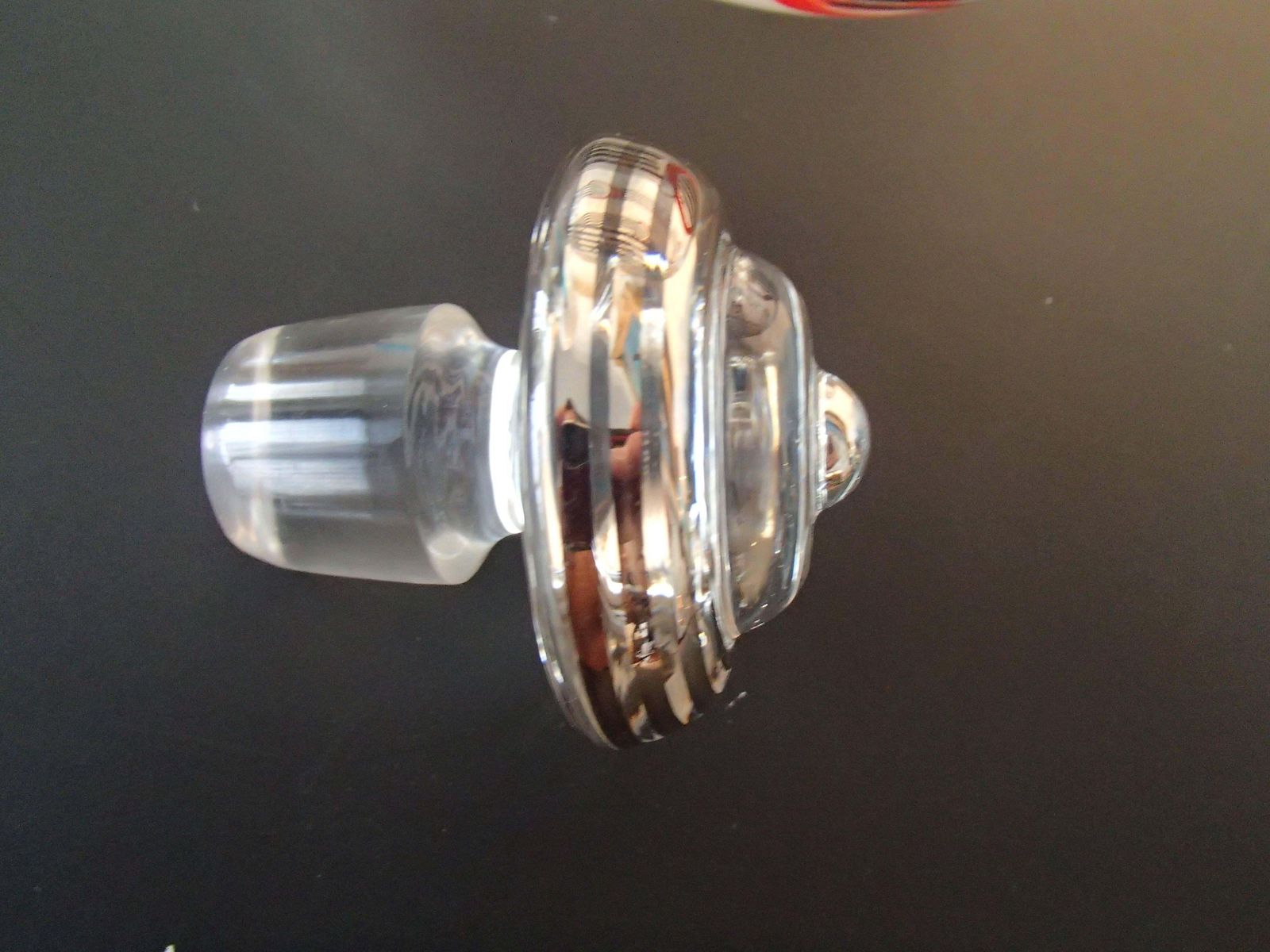 Art Deco Carafe Silver Red And Black Geometrical Design photo 401.0