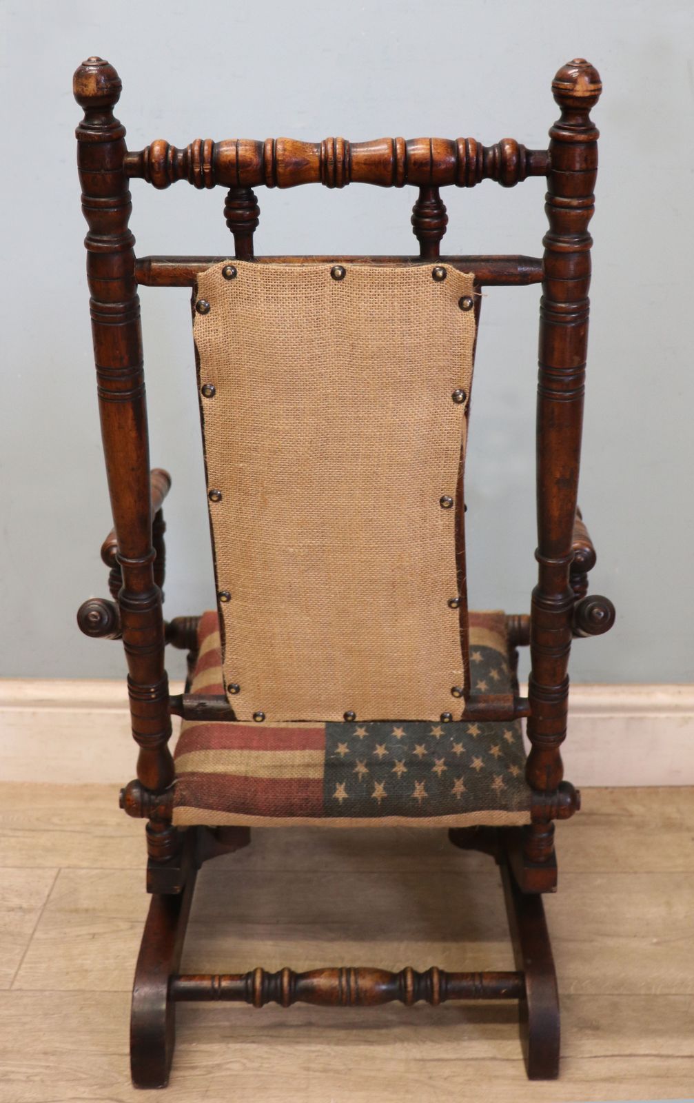 photo buy An Absolutely Lovely, Charming Late 19th Century American Child’s Rocking Chair.
