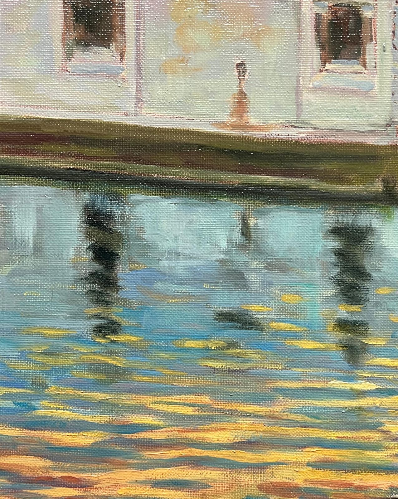 Georges Bordonove French Impressionist Oil Painting Reflections Of Venetian Splendor photo 950.0