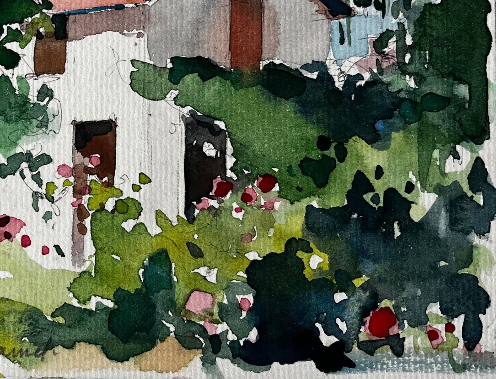 Pierre Neveu La Maison De Madame Casamet French Country House And Garden Landscape photo Art