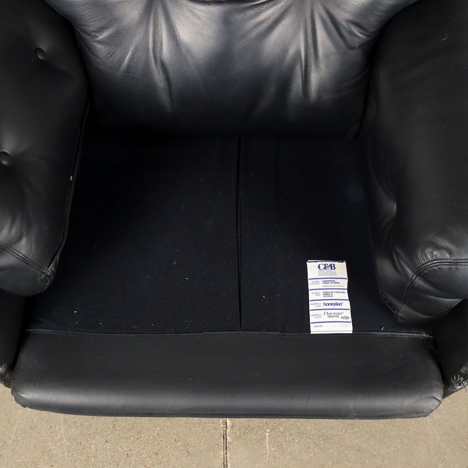 photo furniture Pair Of Vintage 1970s Coronado Armchairs Afra & Tobia Scarpa For C&B