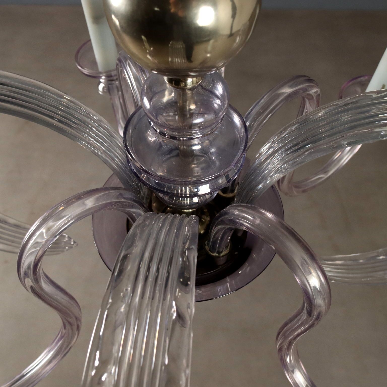 photo for sale Antique Chandelier Blown Glass Of Venice Italy XX Century