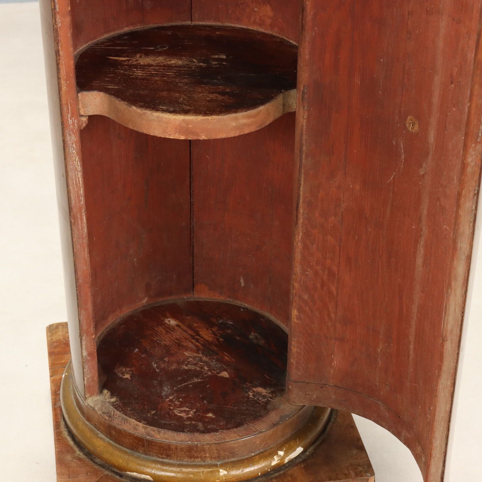 Antique Bedside Table Empire Mahogany Italy XIX Century photo Furniture