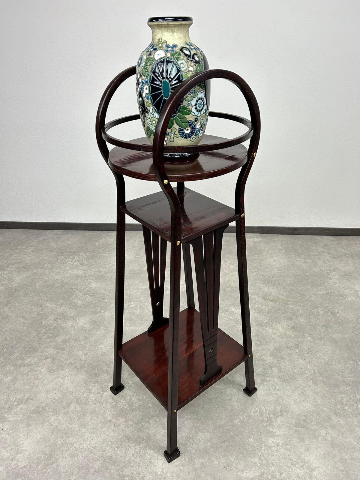 Secession Plant Stand No.9532 By Arch. Marcel Kammerer For Thonet photo Home Decor