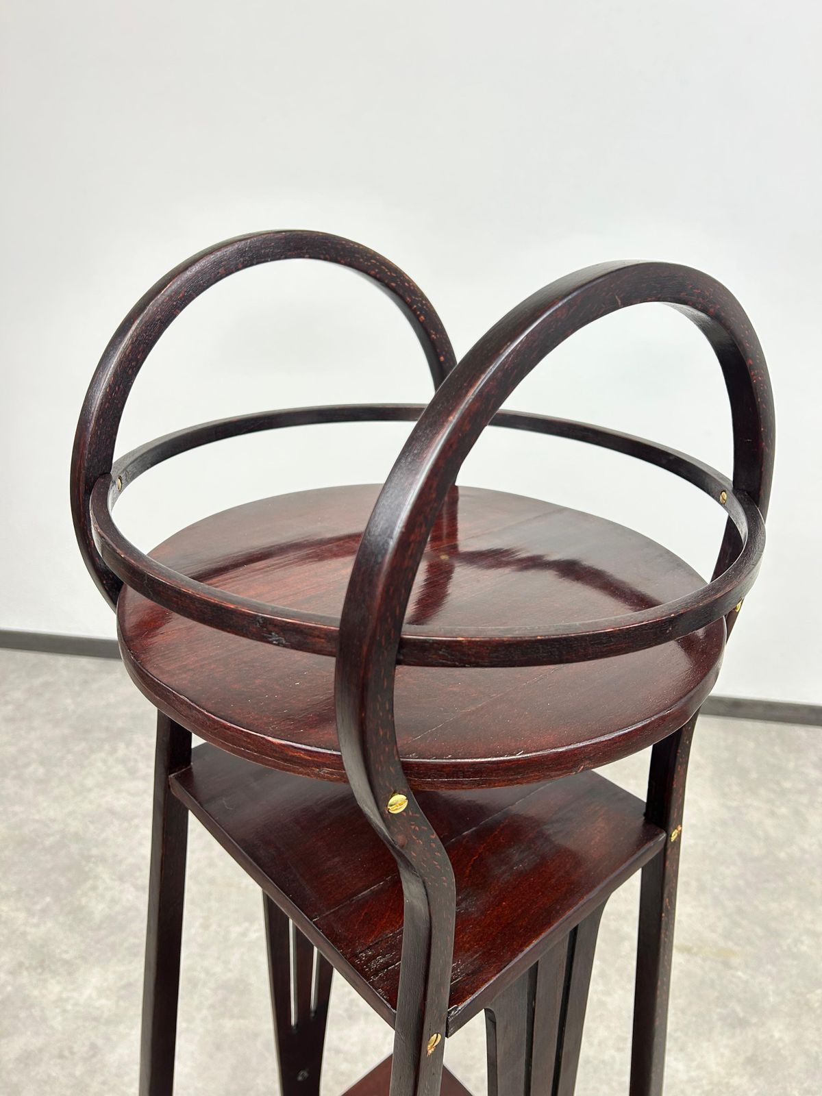 Secession Plant Stand No.9532 By Arch. Marcel Kammerer For Thonet photo vinterior
