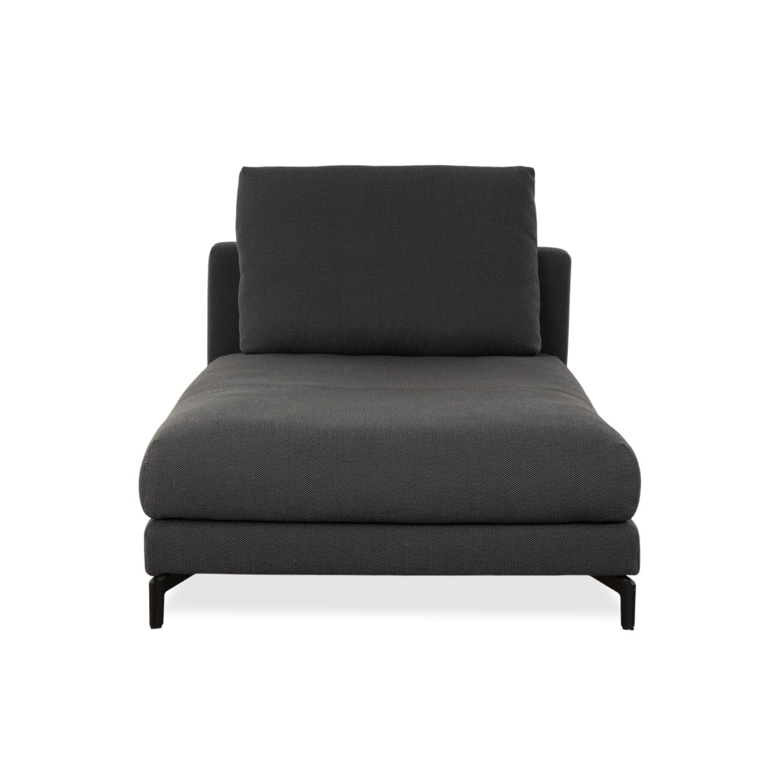 photo furniture Rolf Benz Nuvola Fabric Lounger, Grey Anthracite