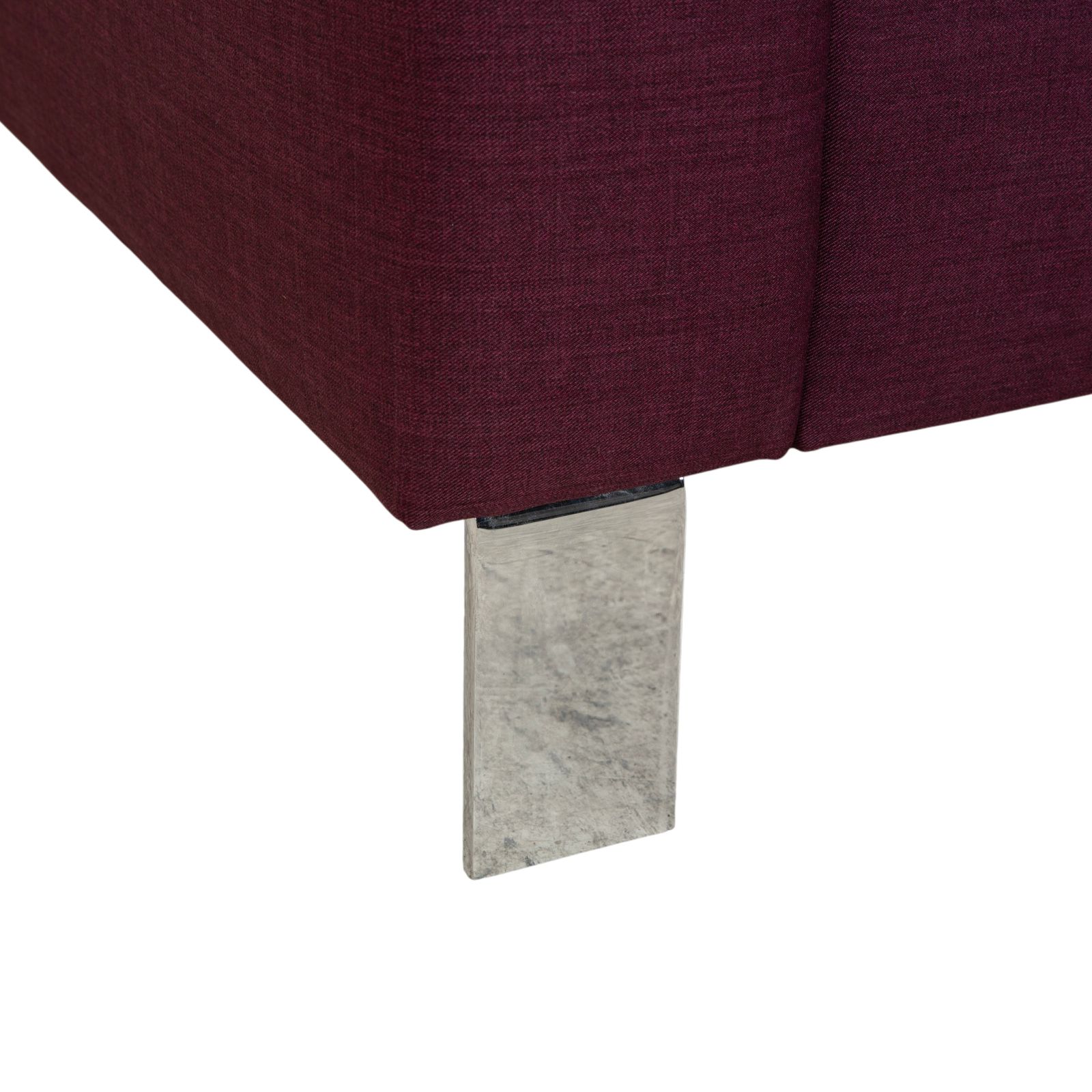 Ewald Schillig Flex Plus Fabric Three Seater Sofa Purple Aubergine Red photo vintage