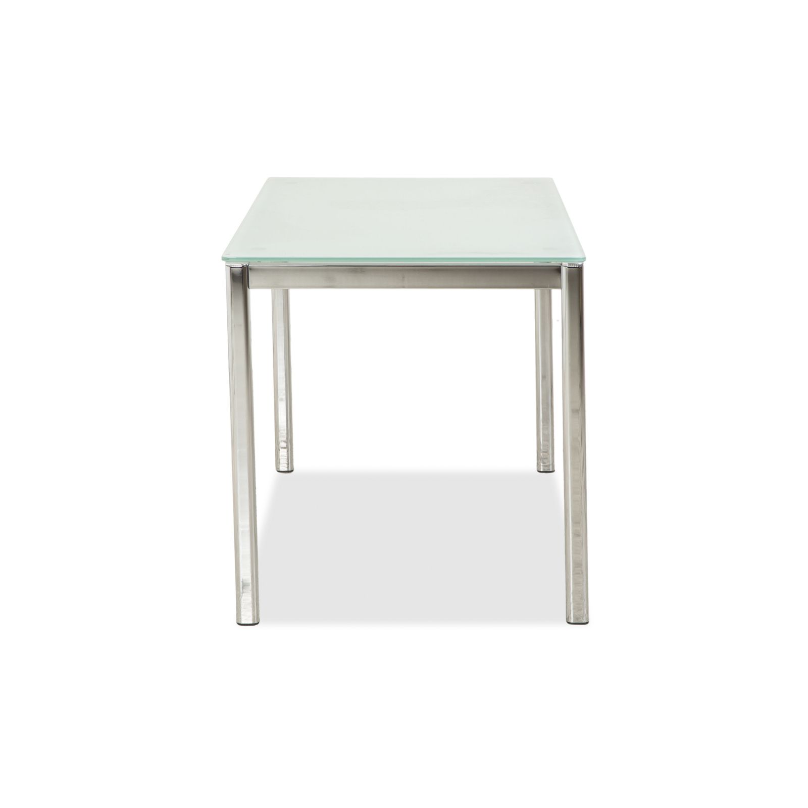 photo furniture Calligaris Glass Dining Table Silver Dining Room 110 X 70 X 76 Cm