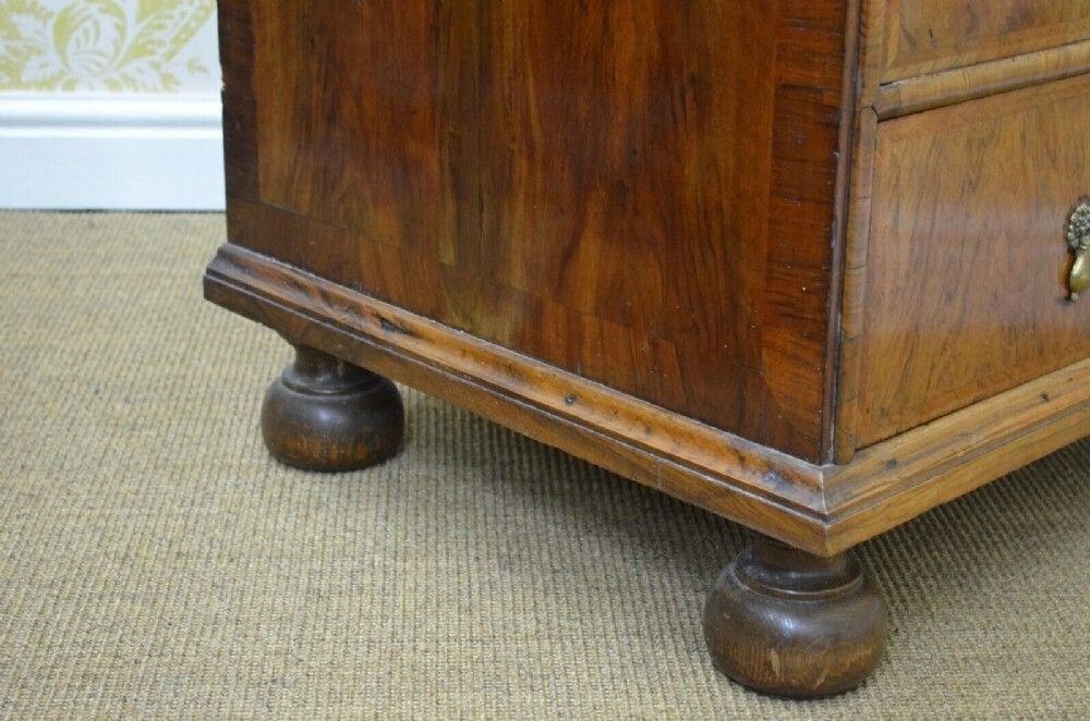 photo buy Early 18th Century Walnut Chest Of Drawers