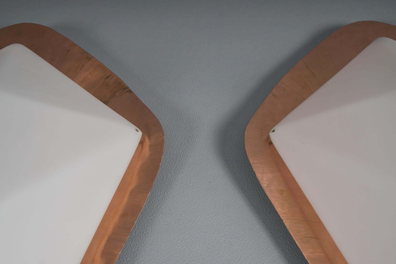photo furniture Pair Of Rare Anthroposophical Wall Lamps From The Rudolf Steiner School, 1960