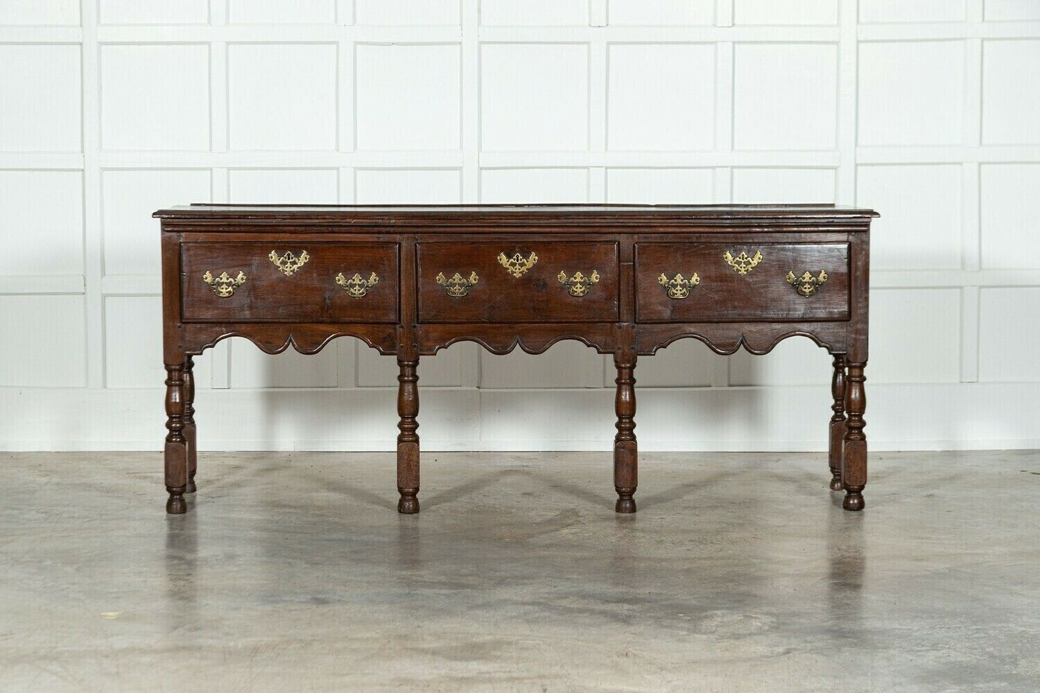 Large 18thc English Oak Dresser photo furniture