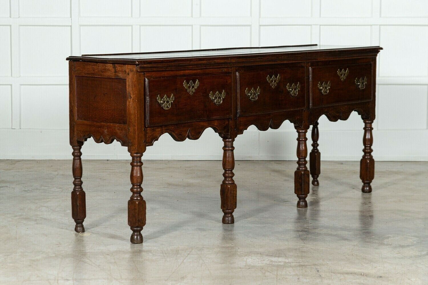Large 18thc English Oak Dresser photo for sale